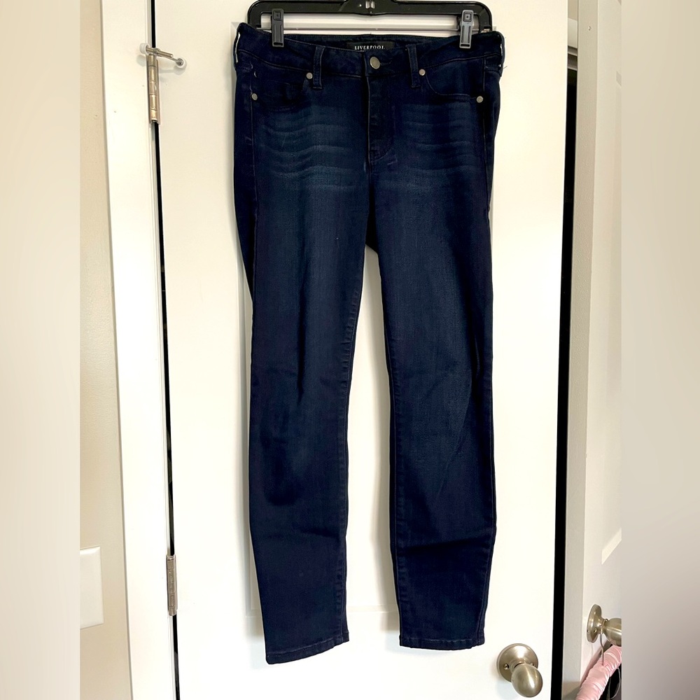 Liverpool Indigo Blue Jeans